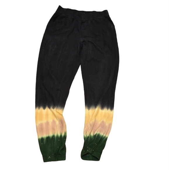 Wildfox Women's French Tie Dyed Jogger Pants Ladies Small Comfy HIPPIE BOHO - Picture 5 of 5